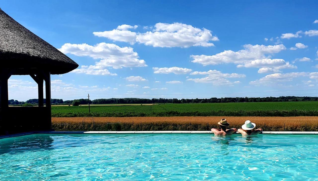 Tiszaszolos Tisza White House Bed & Breakfast エクステリア 写真